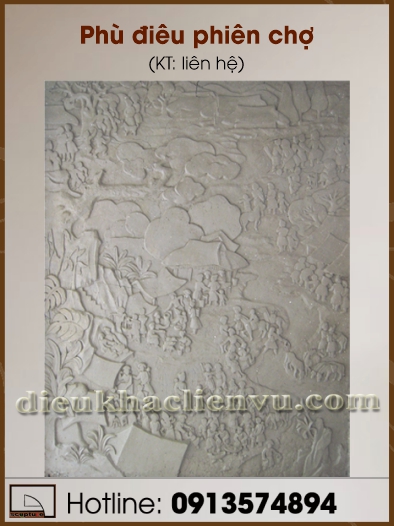 Phù điêu phiên chợ